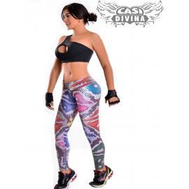 Legging pitillo snake