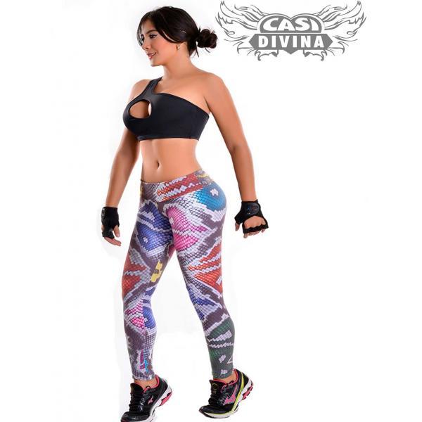 legging pitillo snake