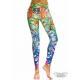 legging con cintura alta y estampado sublimado exclusivo floral multicolor